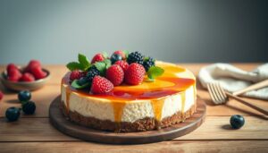 Cheesecake proteico