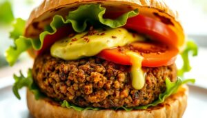 Hambúrguer de lentilha