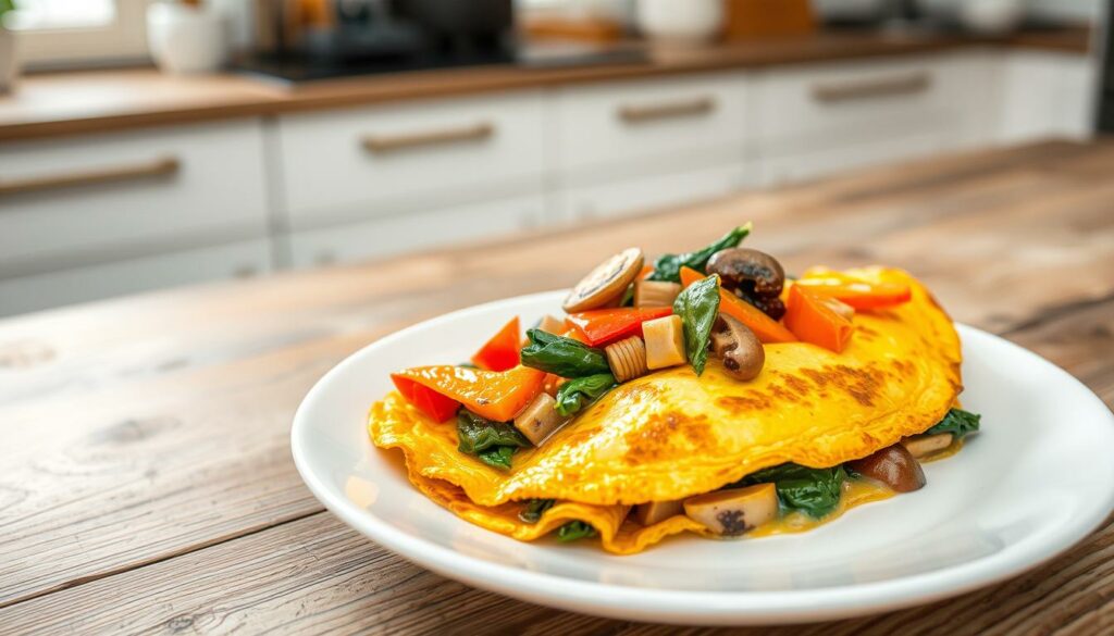 Omelete recheado