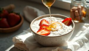 Overnight oats com chia
