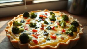 Quiche sem massa