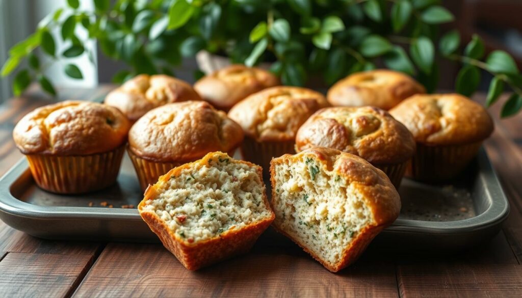 muffins salgados low carb