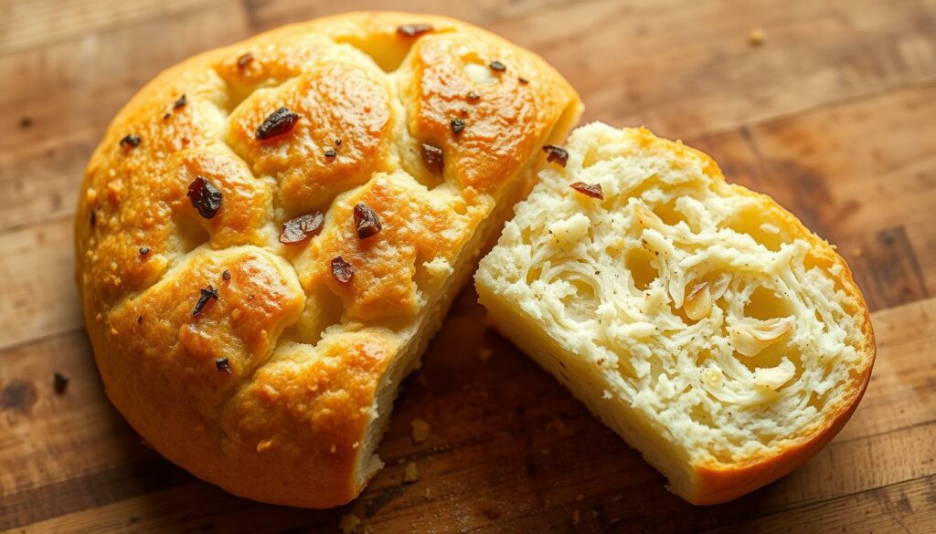 pão de alho low carb