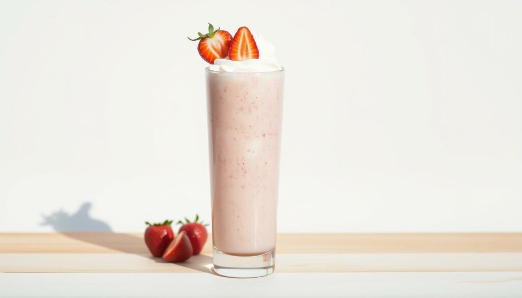 receita de shake de proteína