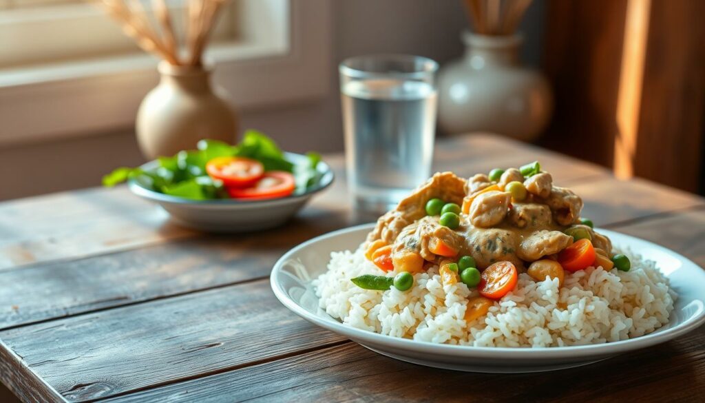 refeição nutritiva