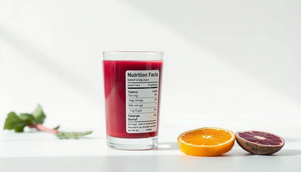 valor nutricional suco de beterraba com laranja